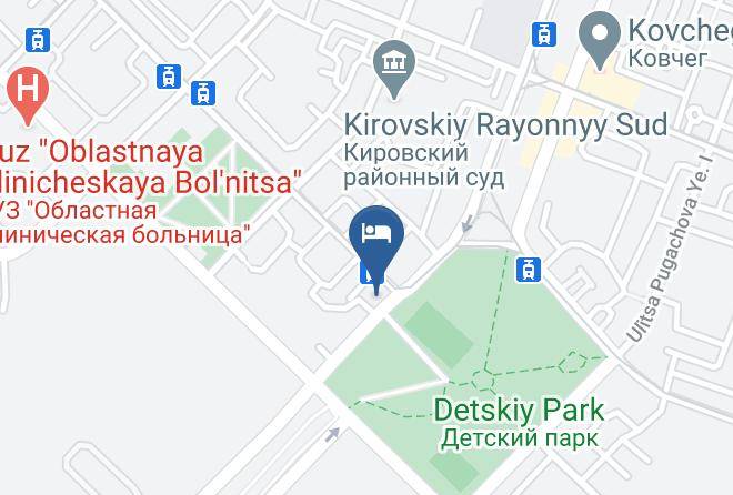 Saratov - Hotel Parus Maps