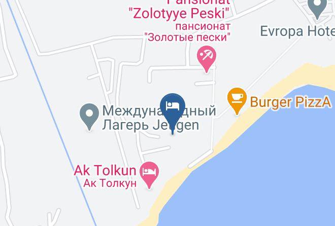 Ysyk Kol Region - Hotel Parus Maps