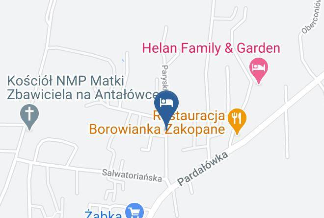 Tatrzanski - Hotel Paryski Art & Business Maps
