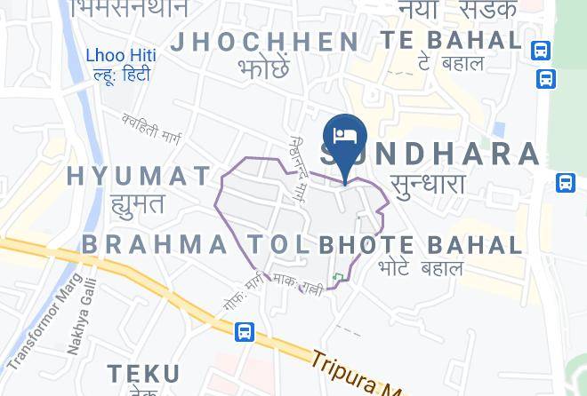 Kathmandu - Hotel Pasa Maps