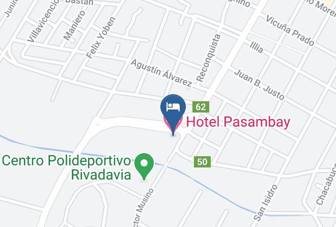 Rivadavia - Hotel Pasambay Maps