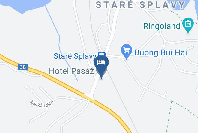 Ceska Lipa - Hotel Pasaz Maps