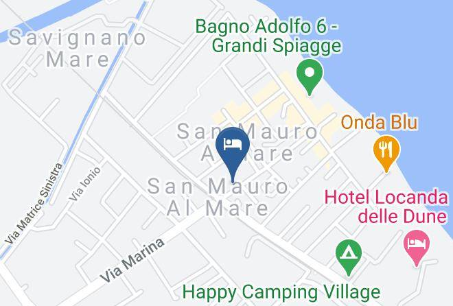 Hotel Pascoli Map