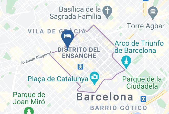 Barcelona - Hotel Paseo De Gracia Maps