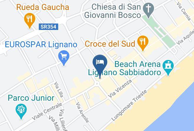 Udine - Hotel Pasha Maps