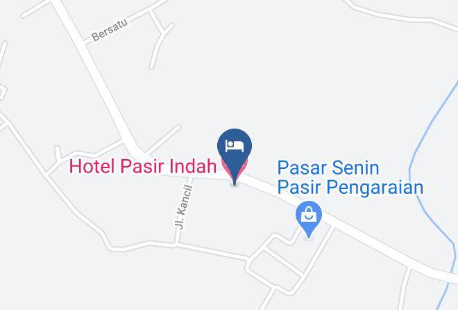 Rokan Hulu Regency - Hotel Pasir Indah Maps