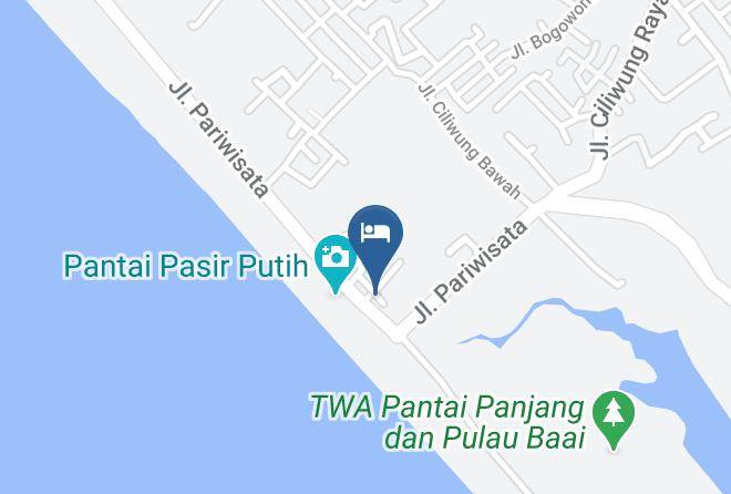 Kota Bengkulu - Hotel Pasir Putih Resort Maps