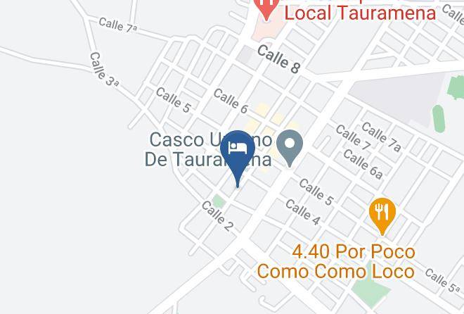 Tauramena - Hotel Paso Real Maps