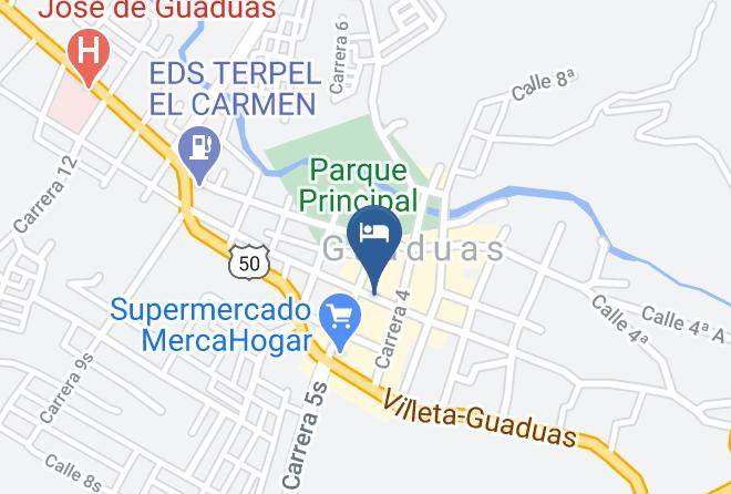 Guaduas - Hotel Paso Realce Maps
