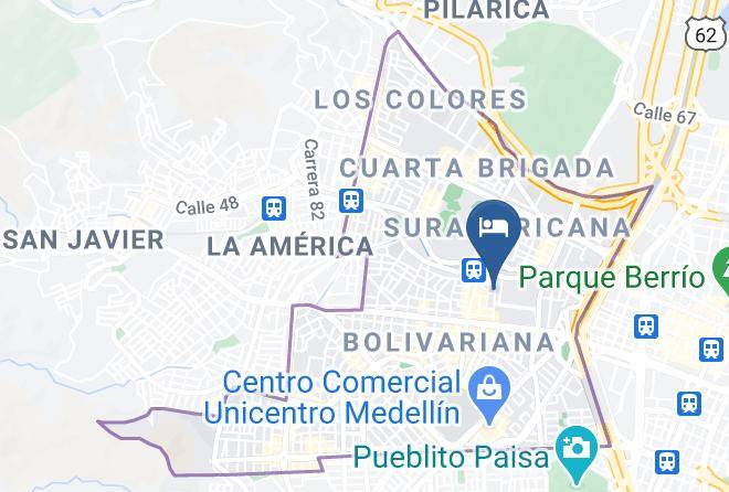 Medellin - Hotel Pass Medellin Maps
