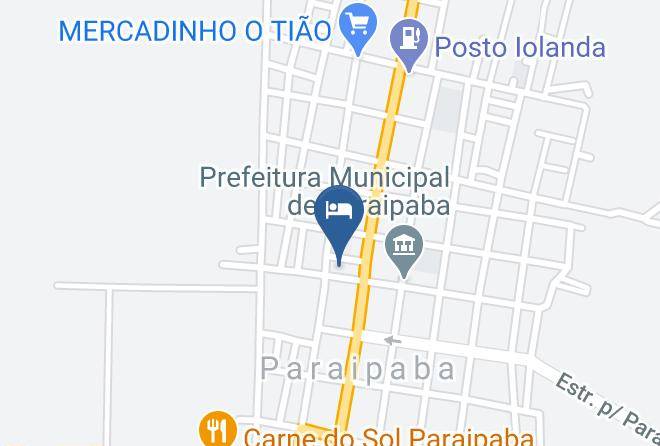 Hotel Passagem Do Tigre Map