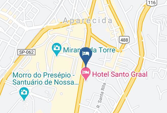 Aparecida - Hotel Passarela I Maps