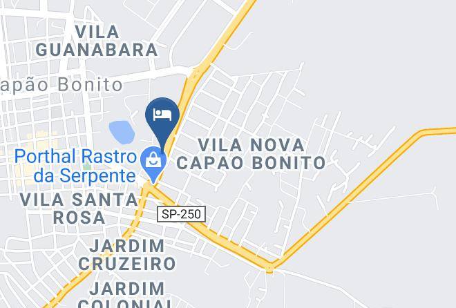 Capao Bonito - Hotel Passarim Maps