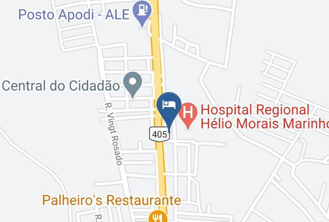 Apodi - Hotel Passeio Maps