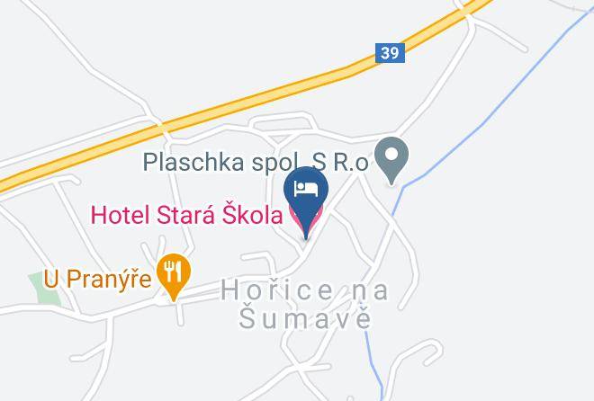 Cesky Krumlov - Hotel Passion Maps