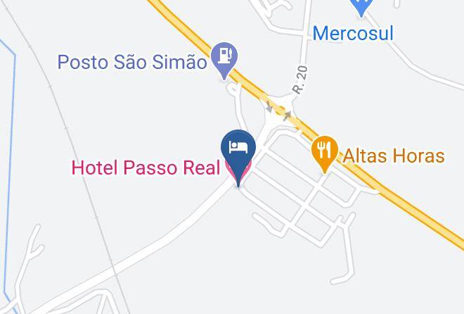 Candiota - Hotel Passo Real Maps