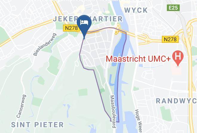 Maastricht - Hotel Pastis Maps