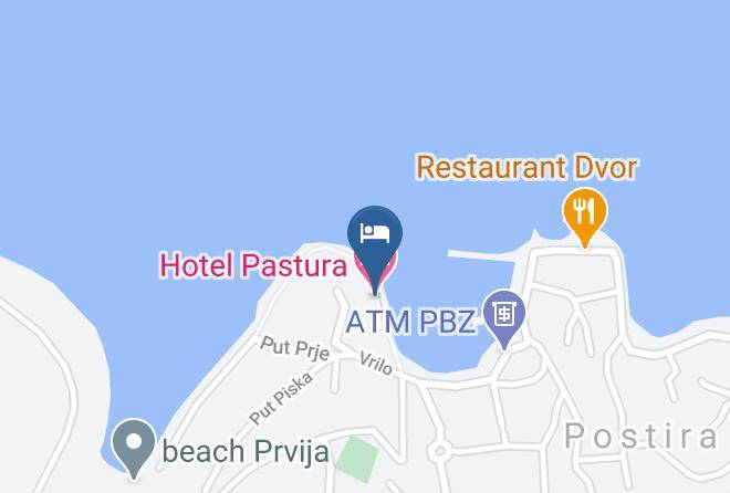 Postire - Hotel Pastura Doo Maps
