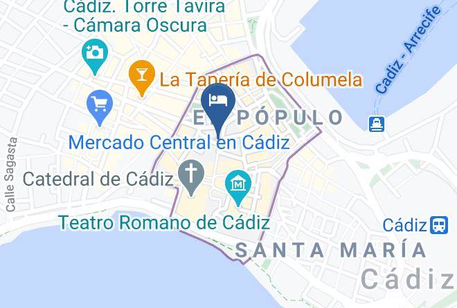Cadiz - Hotel Patagonia Sur Maps