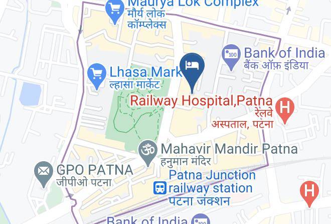 Patna - Hotel Patliputra Nirvana Maps