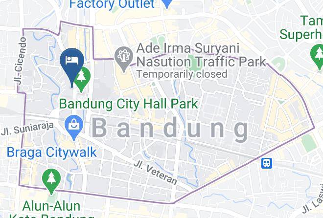 Bandung - Hotel Patradisa Maps