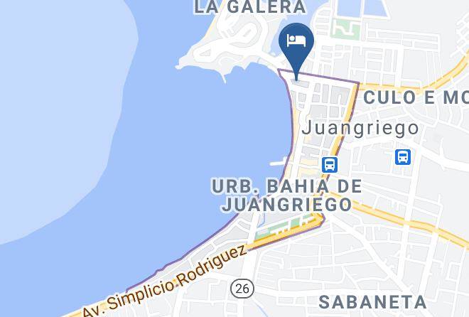 Juan Griego - Hotel Patrick Maps