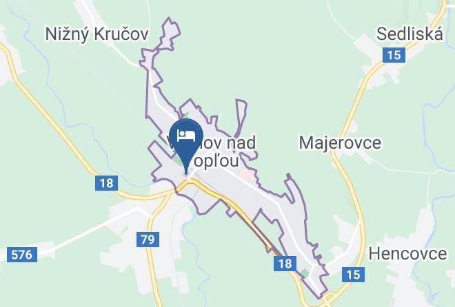 Vranov Nad Toplou - Hotel Patriot Maps