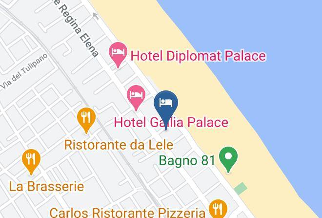 Rimini - Best Western Maison B Hotel Maps