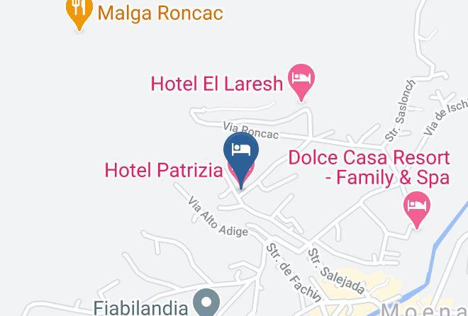 Trento - Hotel Patrizia Maps