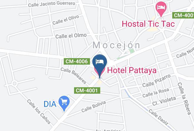 Toledo - Hotel Pattaya Maps