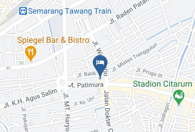 Kota Semarang - Hotel Pattimura Maps