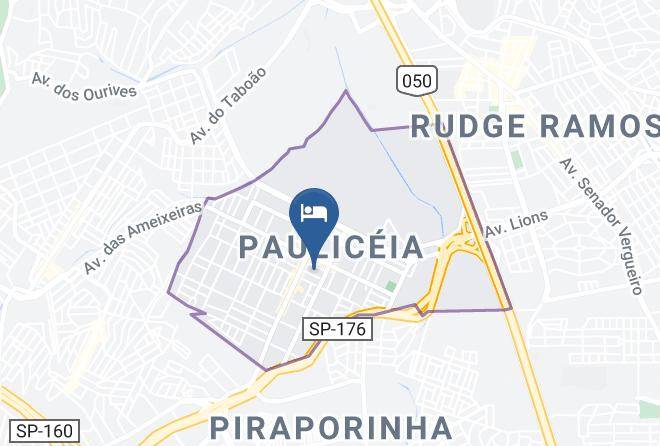 Sao Bernardo Do Campo - Hotel Pauliceia Maps