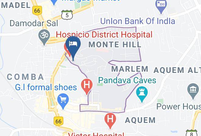 Salcete - Hotel Paulino Maps