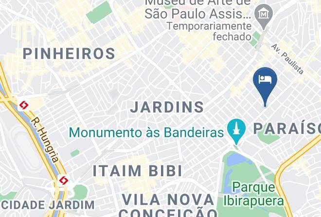 Sao Paulo Jardim Paulista - Hotel Paulista Garden Sp Maps