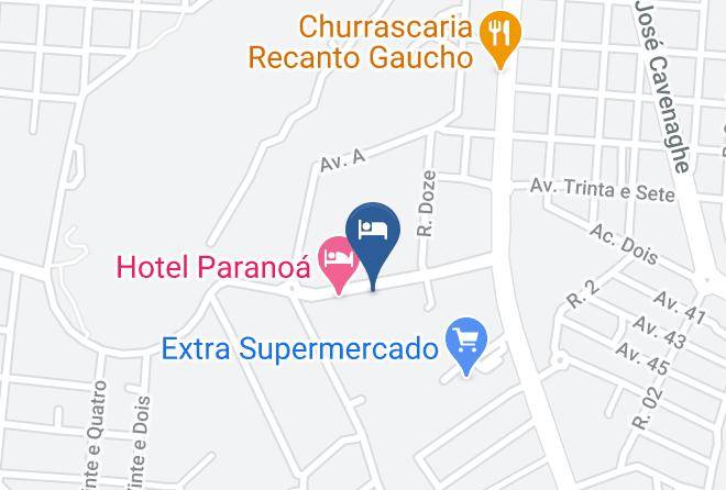 Guaira - Hotel Paulista Maps