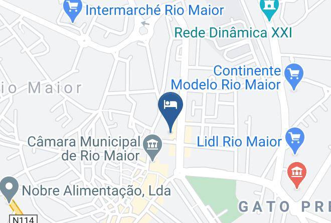 Rio Maior - Hotel Paulo Vi Maps