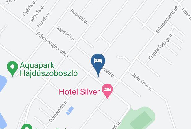 Hajduszoboszlo - Hotel Pavai Maps