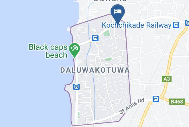Colombo - Hotel Pavana Maps