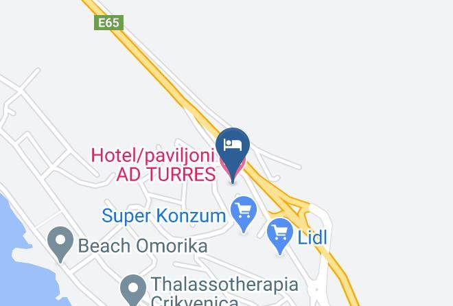 Hotel Paviljoni Ad Turres Map