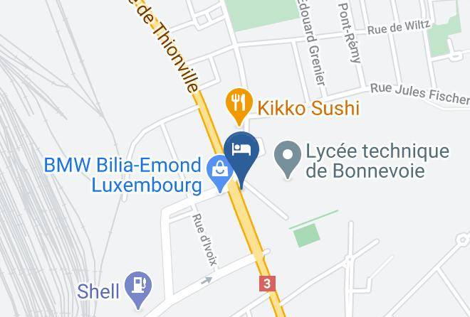 Luxembourg - Hotel Pax Maps