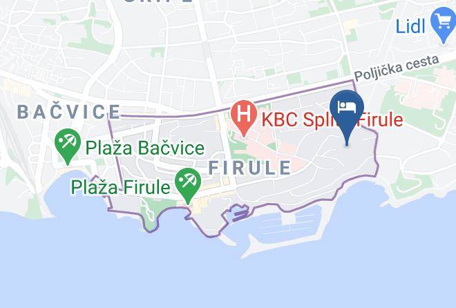 Split - Hotel Pax Maps