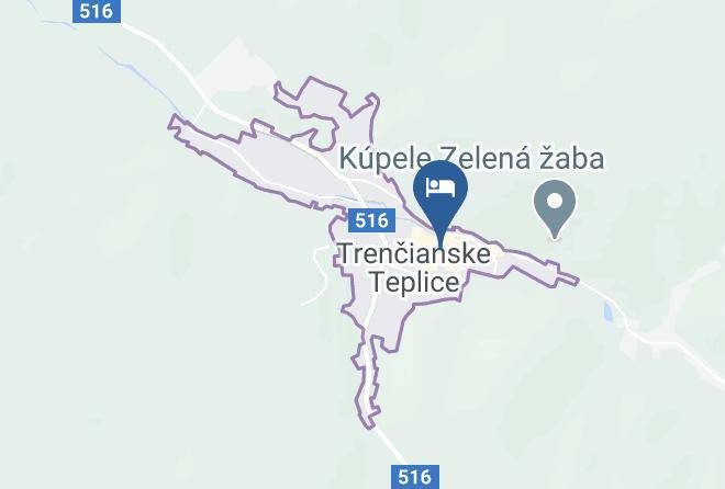 Trencin - Trencianske Teplice Spa Maps