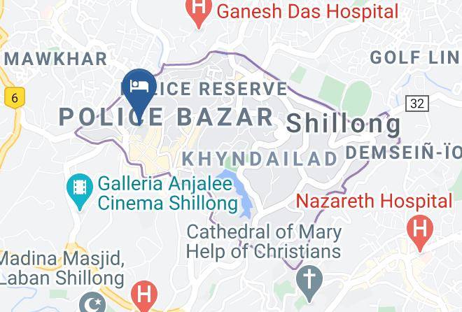 Shillong - Hotel Payal Maps