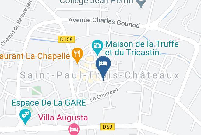 Drome - Hotel Payan Champier Maps