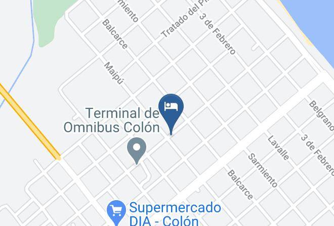 Colon - Hotel Paysandu Maps