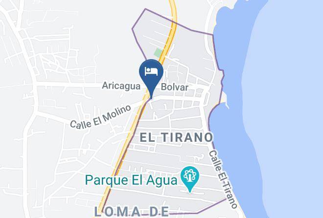 Arismendi - Hotel Pazcifico Maps