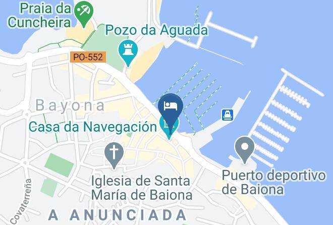 Pontevedra - Hotel Pazo De Mendoza Maps