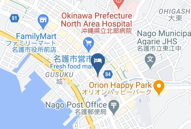 Hotel Peace Island Nago Map