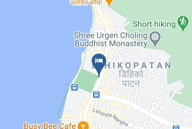 Pokhara - Hotel Peace Plaza Maps