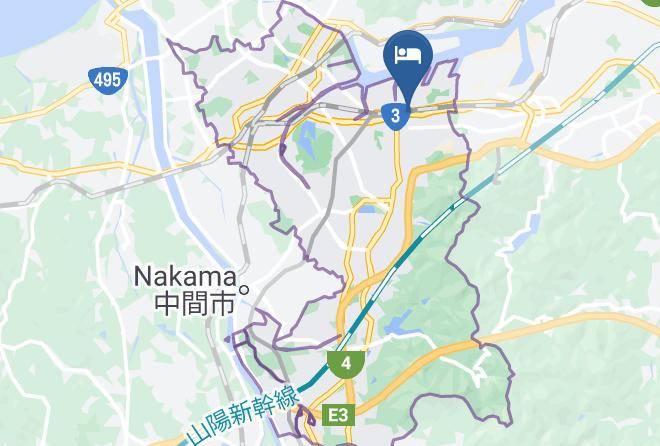Kitakyushu City Yahatanishi Ward - Hoteruparushitikurosaki Maps